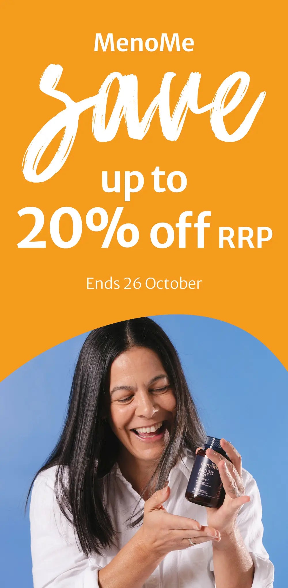 261012 MenoMe Save up to 20% off RRP