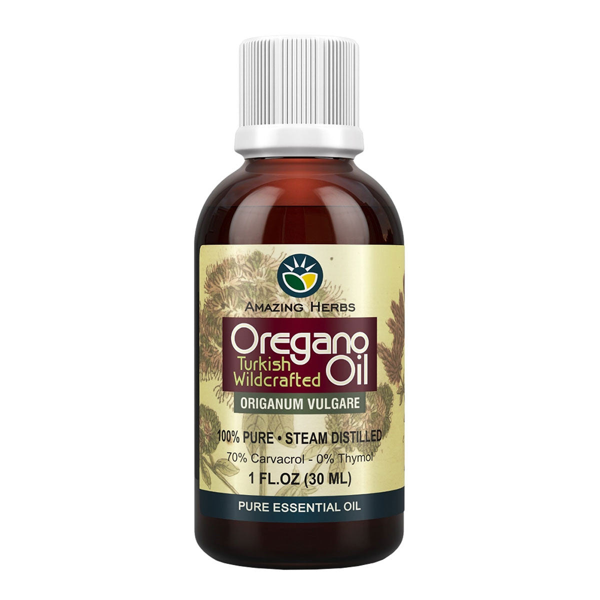 Amazing Herbs Oregano Pure Essential Oil _1