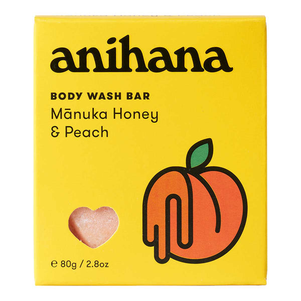 Body Wash Bar - Manuka Honey & Peach