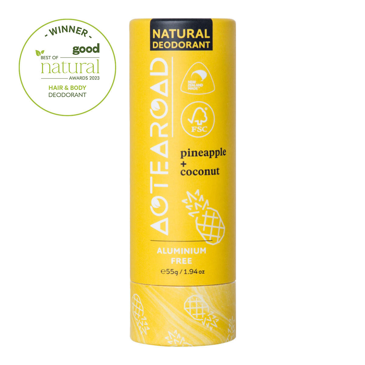 Aotearoad Natural Pineapple + Coconut Deodorant _2