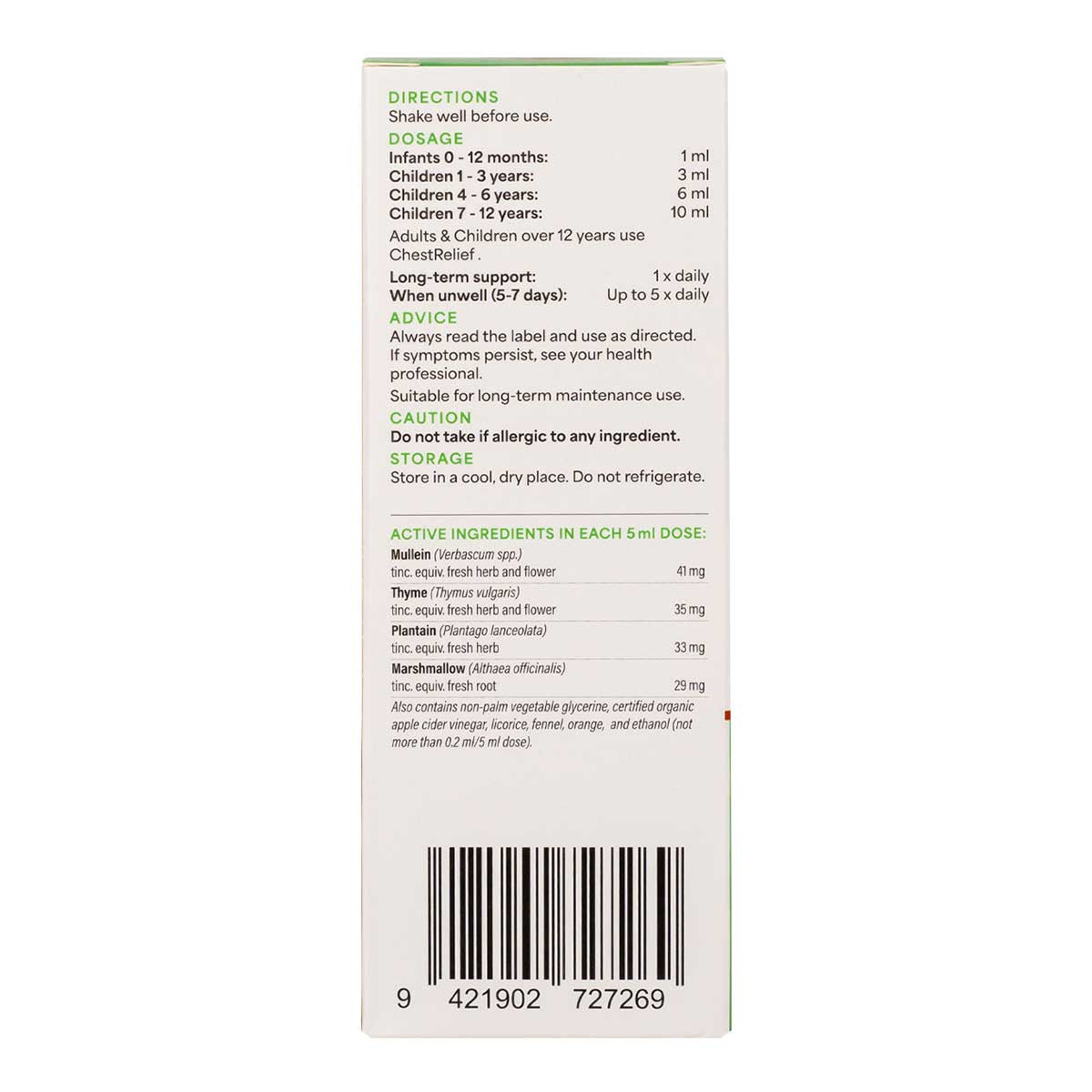 artemis Kids Chest Relief - Day _5