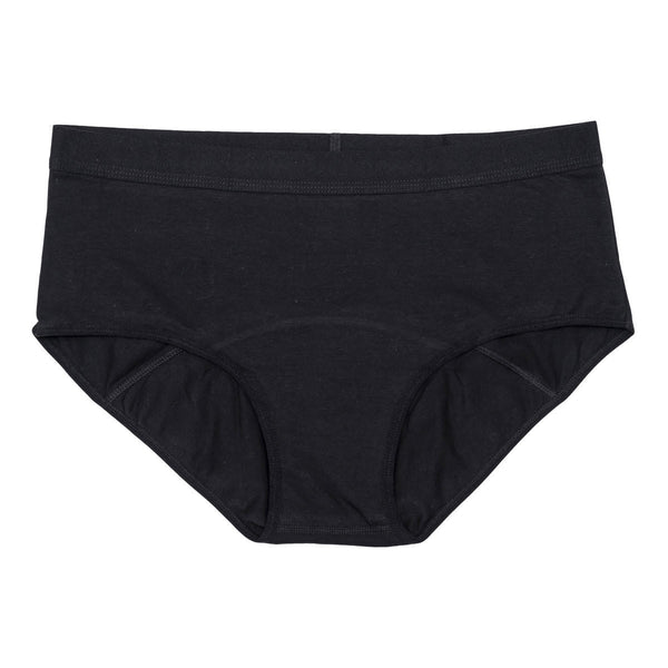 All Day Cotton Period Brief (Black)