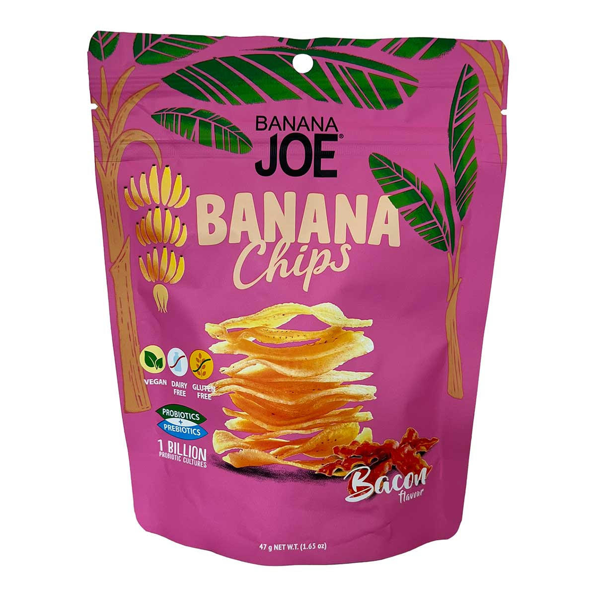 Banana Joe Banana Chips Bacon Flavour_1
