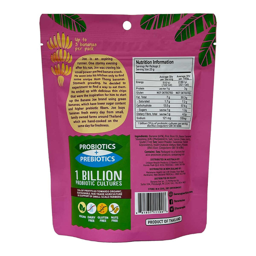 Banana Joe Banana Chips Bacon Flavour_2