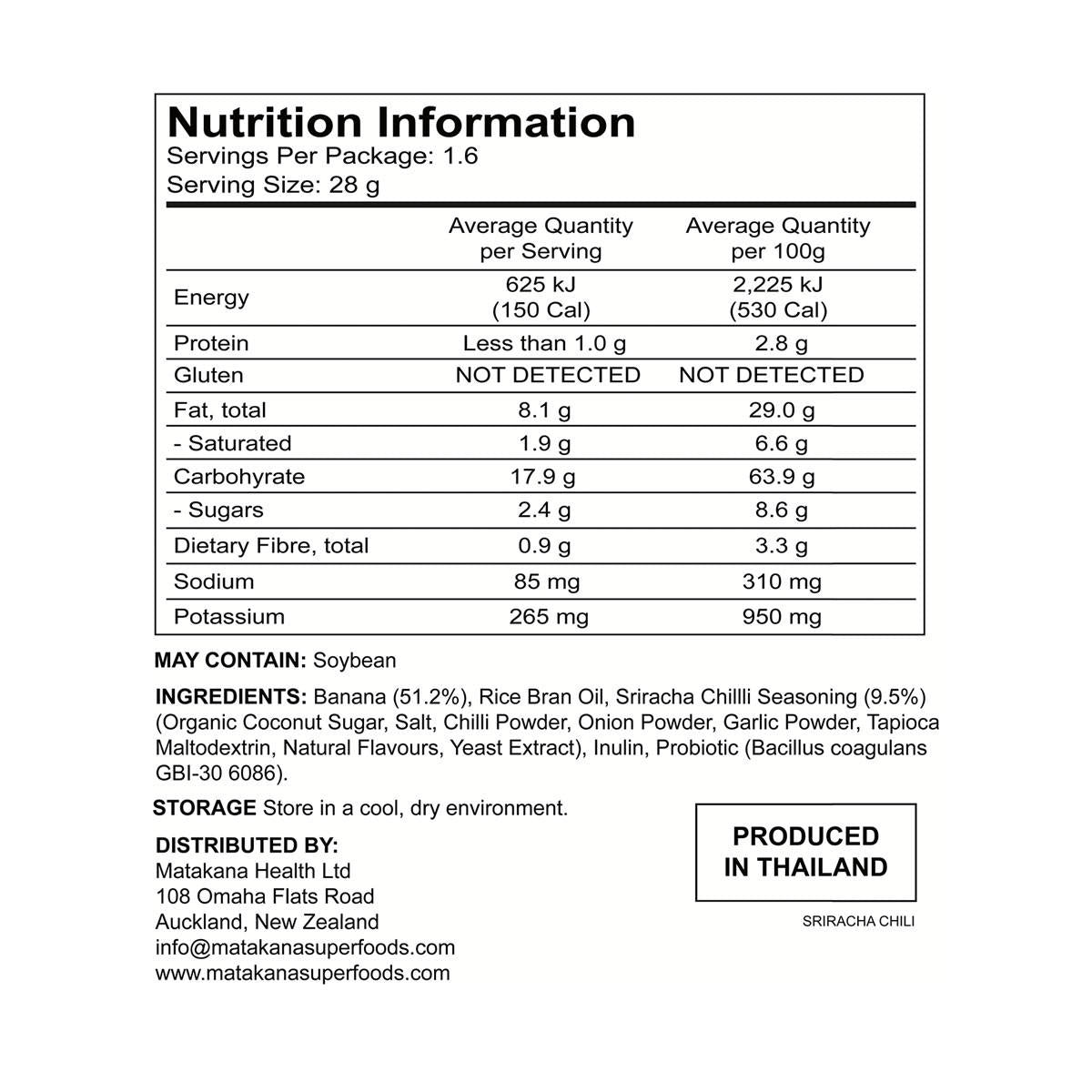 Banana Joe Banana Chips Sriracha_2