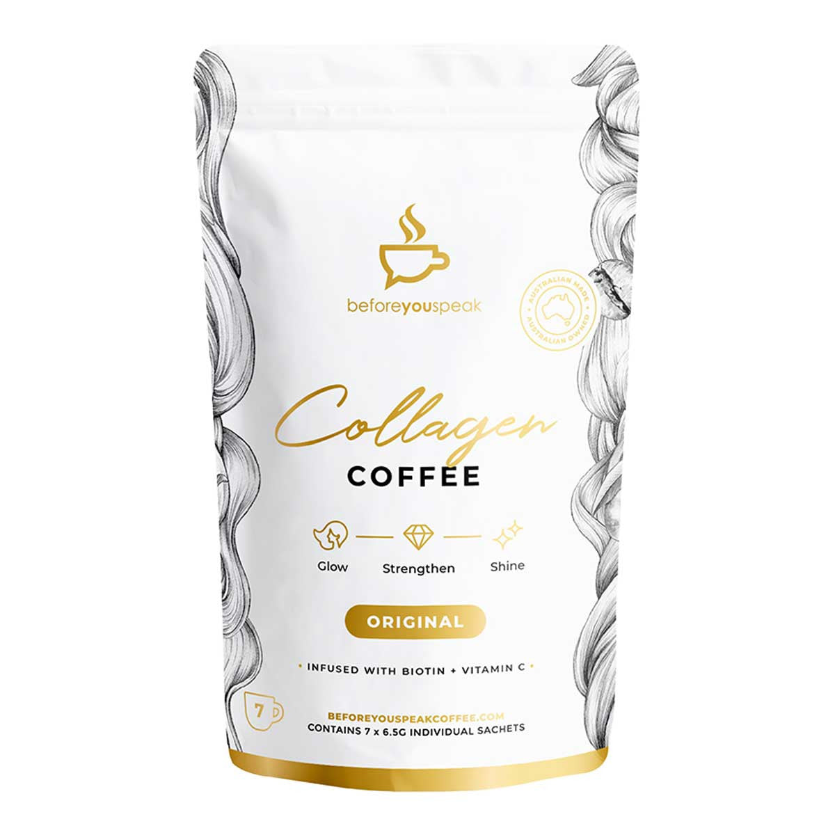 Beforeyouspeak Collagen Coffee Original _1