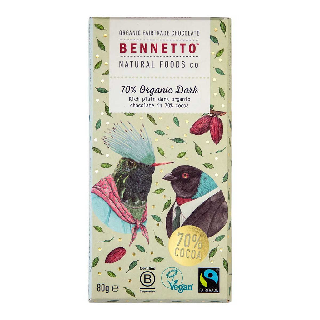 Bennetto 70% Organic Dark Chocolate _1