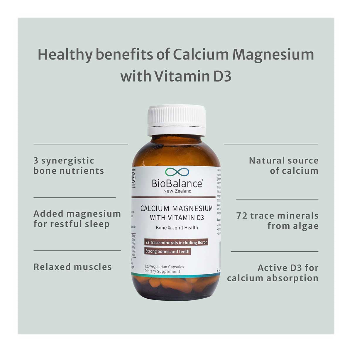 BioBalance Calcium Magnesium with Vitamin D3 _3