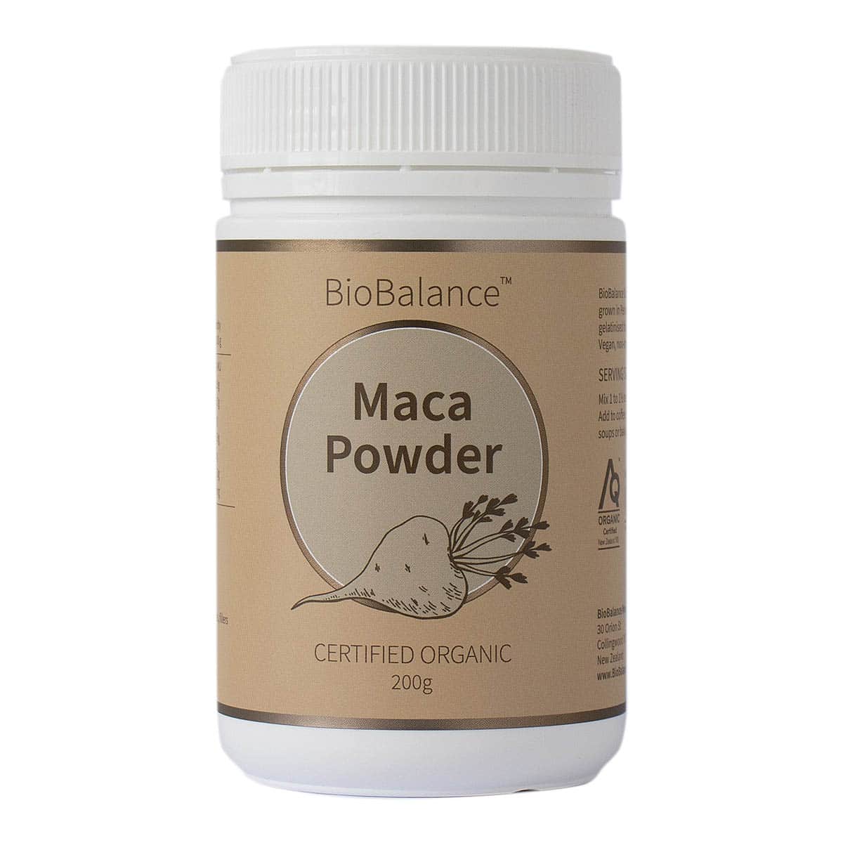 BioBalance Certified Organic Maca Powder 200g