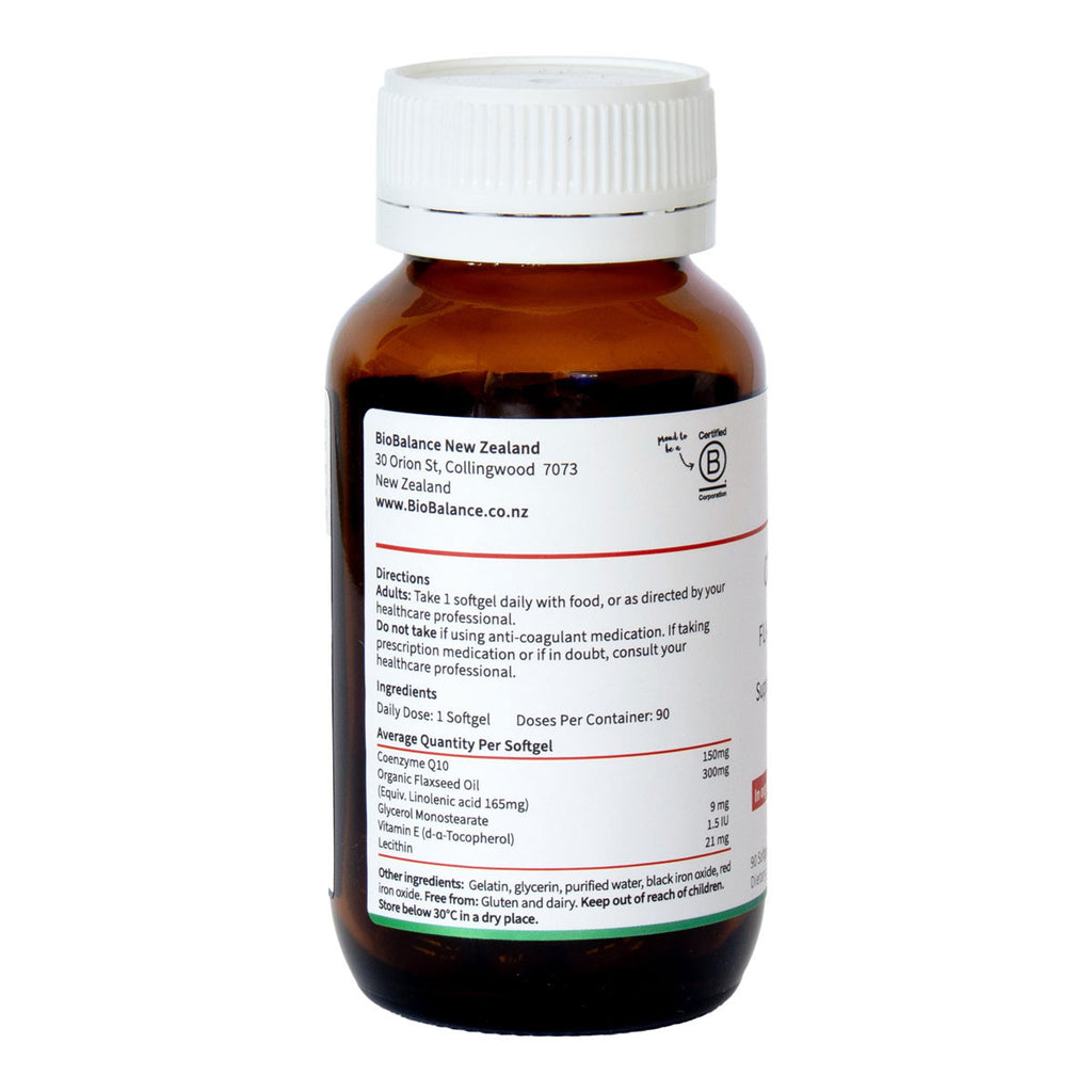 BioBalance CoQ10 150mg In Flaxseed Oil Complex _2