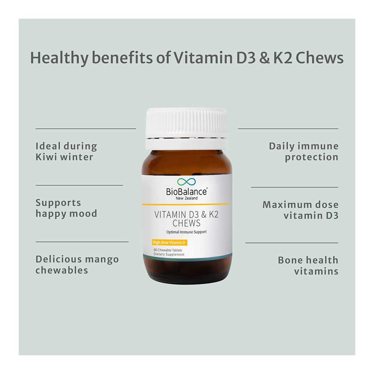 BioBalance Vitamin D3 & K2 Chews _4