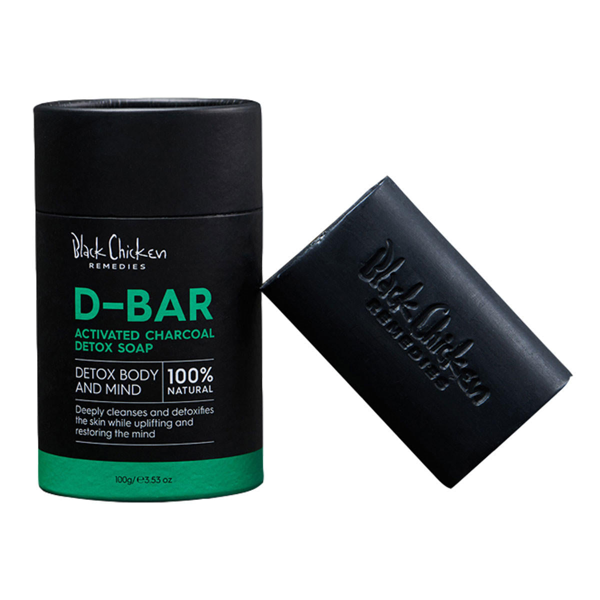 Black Chicken Remedies D-Bar - Activated Charcoal Detox Soap_2