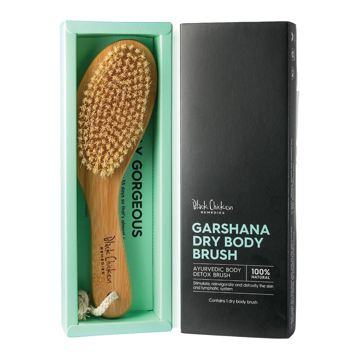 Black Chicken Remedies Garshana Dry Body Brush_1