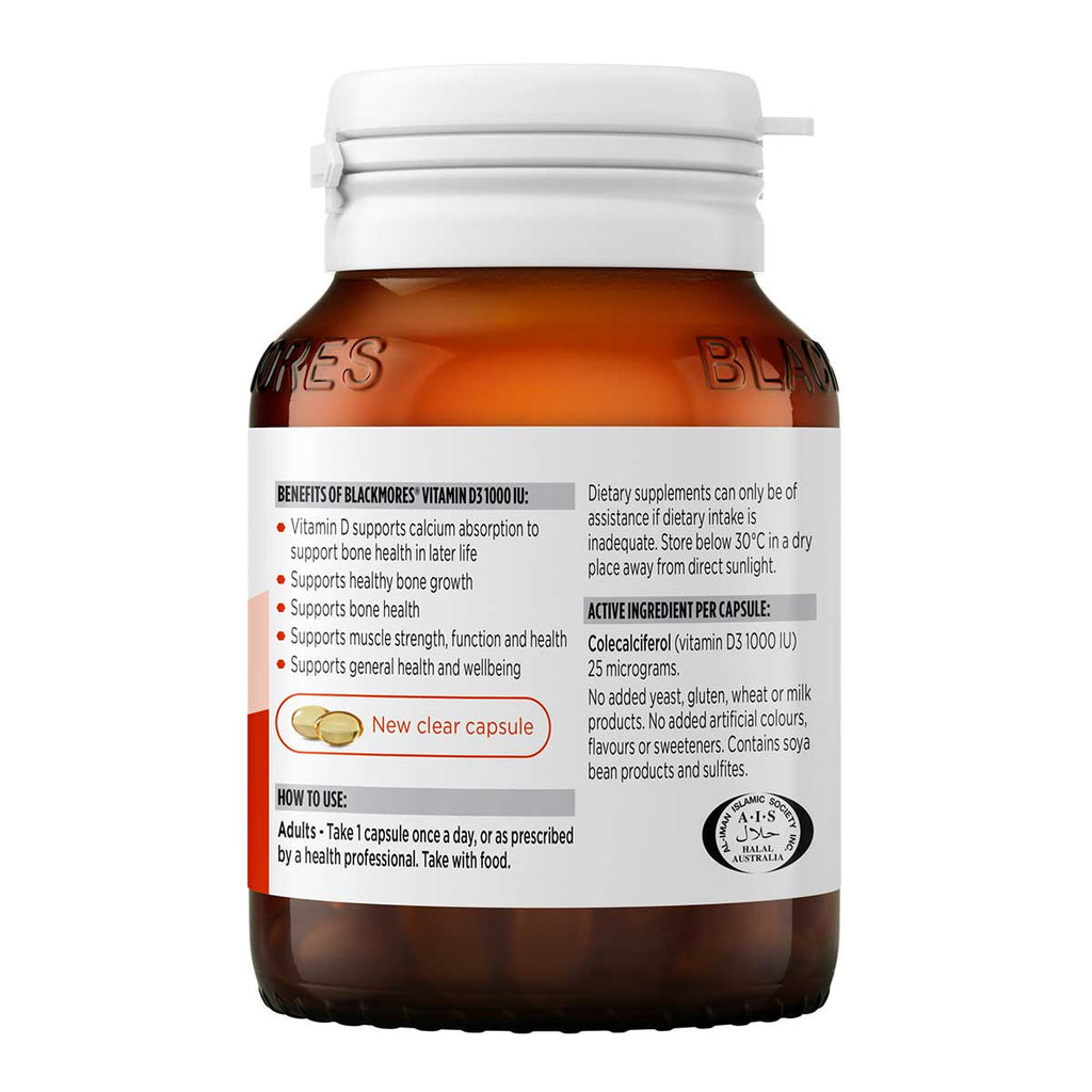 Blackmores Vitamin D3 1000IU - High Potency _2
