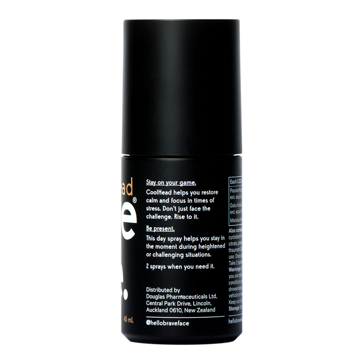 BraveFace CoolHead Herbal Day Spray _2