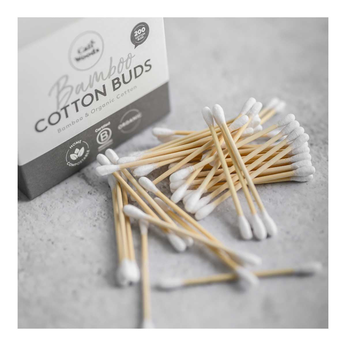 CaliWoods Bamboo & Organic Cotton Buds _3