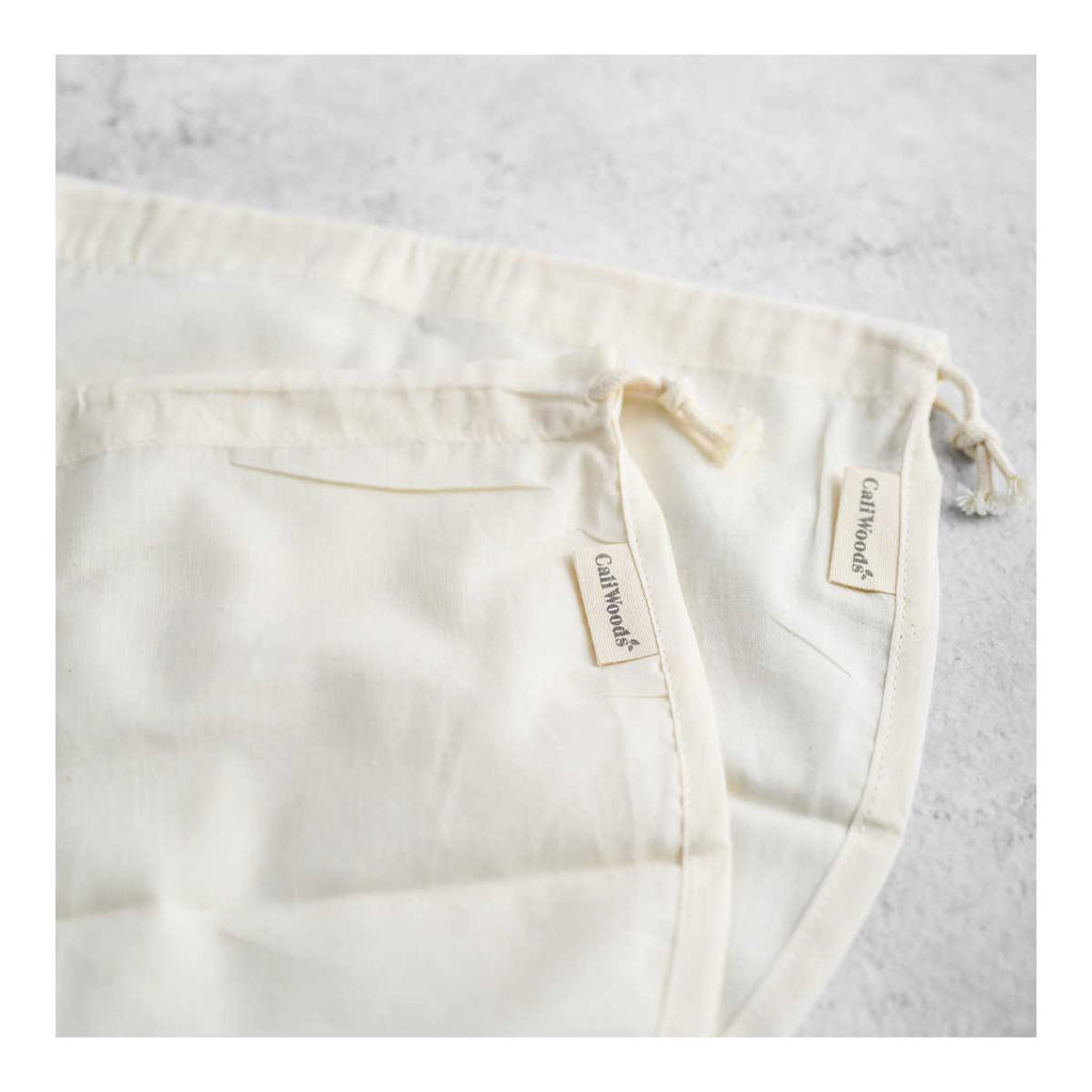 CaliWoods Organic Cotton Nut Milk Bags _4