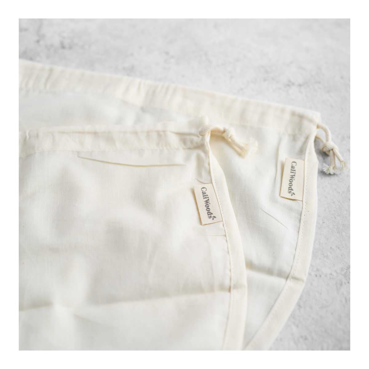 CaliWoods Organic Cotton Nut Milk Bags _4