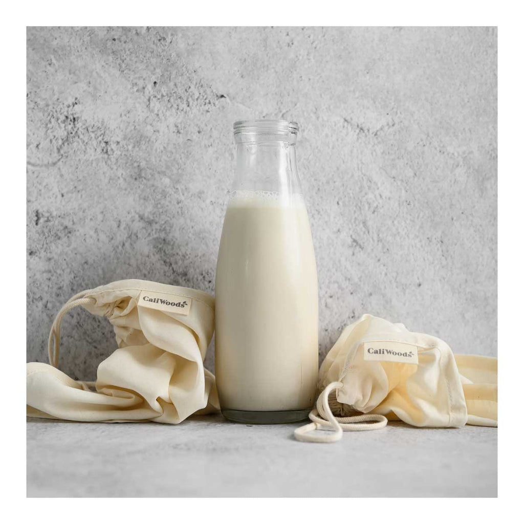 CaliWoods Organic Cotton Nut Milk Bags _3