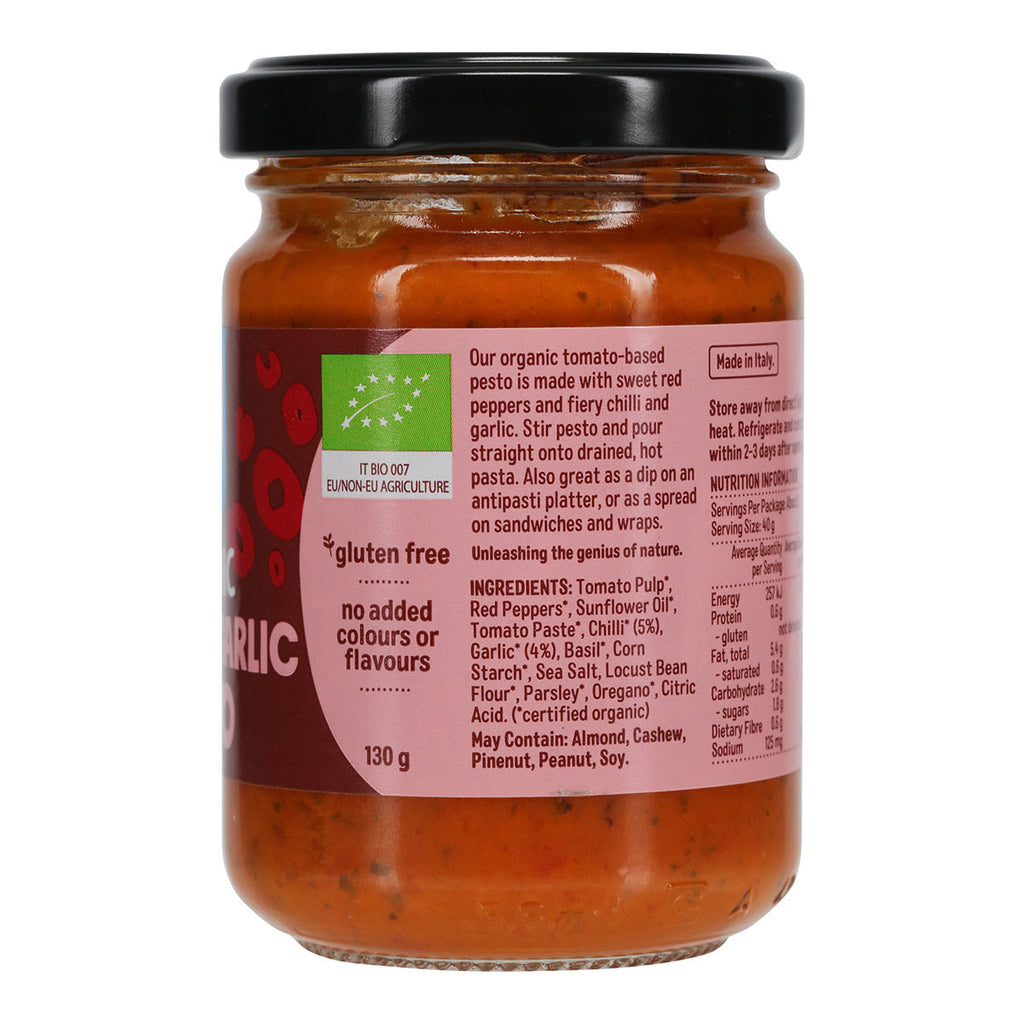 Chantal Organics Organic Chilli & Garlic Pesto _2