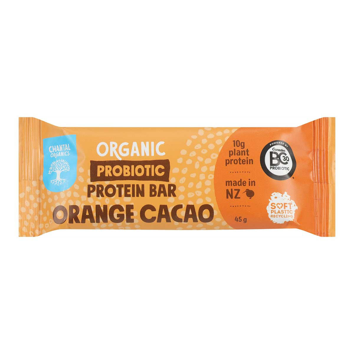 Chantal Organics Probiotic Protein Bar Orange Cacao_1