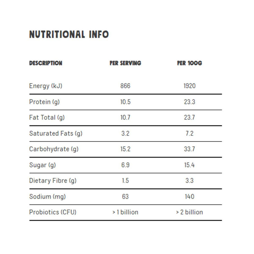 Chantal Organics Probiotic Protein Bar Orange Cacao_2