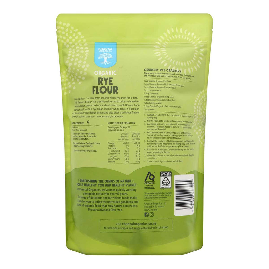 Chantal Organics Rye Flour_2