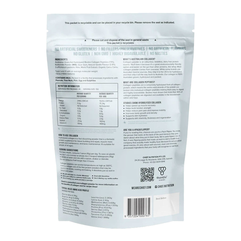 Chief Collagen Protein - Creamy Vanilla _2