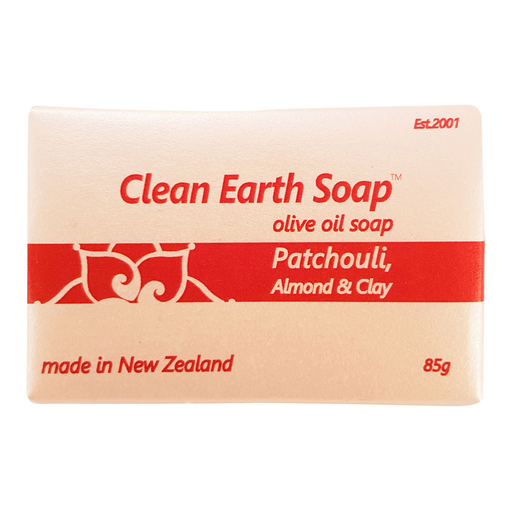 Clean Earth Soap Patchouli, Almond and Clay Bar_1