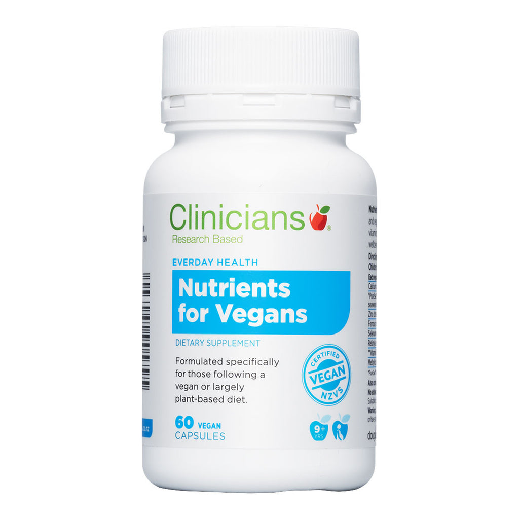 Clinicians Nutrients for Vegans _1