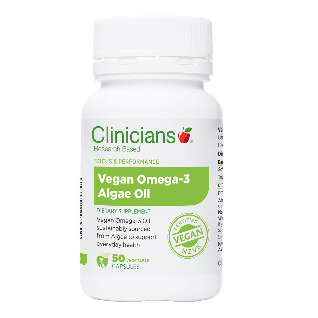 Clinicians Vegan Omega-3 Algae Oil _1