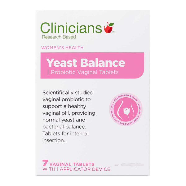 Yeast Balance Probiotic Vaginal Tablets