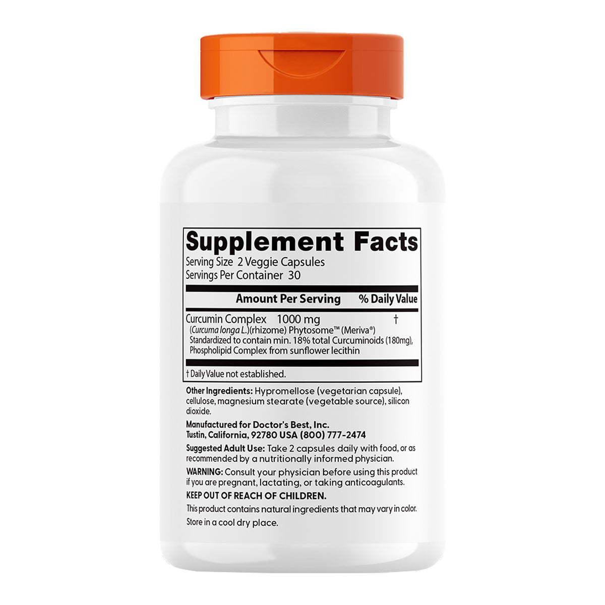 Doctor's Best Curcumin Phytosome with Meriva _4