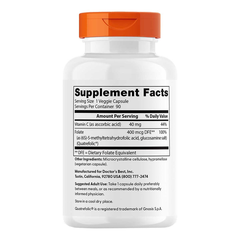 Doctor's Best Fully Active Folate 400 _2