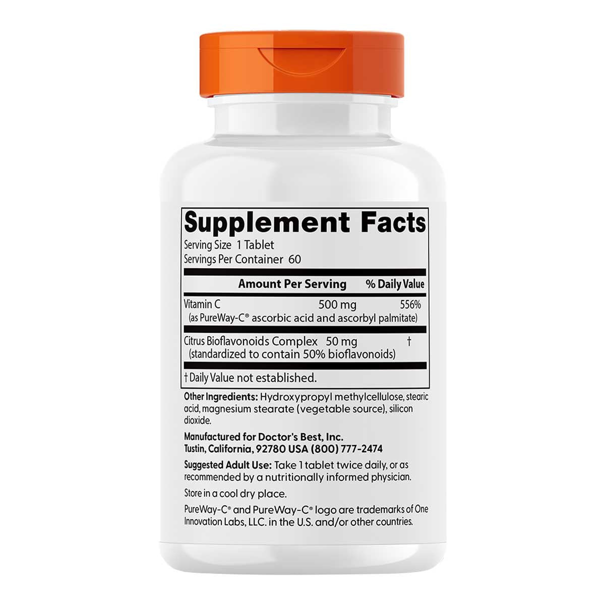 Doctor's Best High Absorption Vitamin C with Pureway C _2