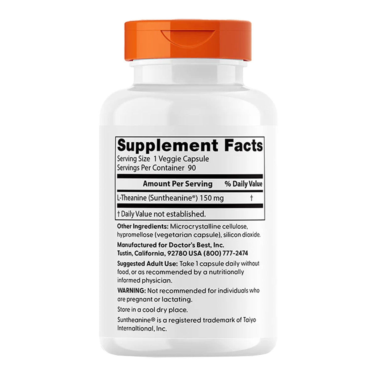 Doctor's Best L-Theanine â Tension & Stress Support _2