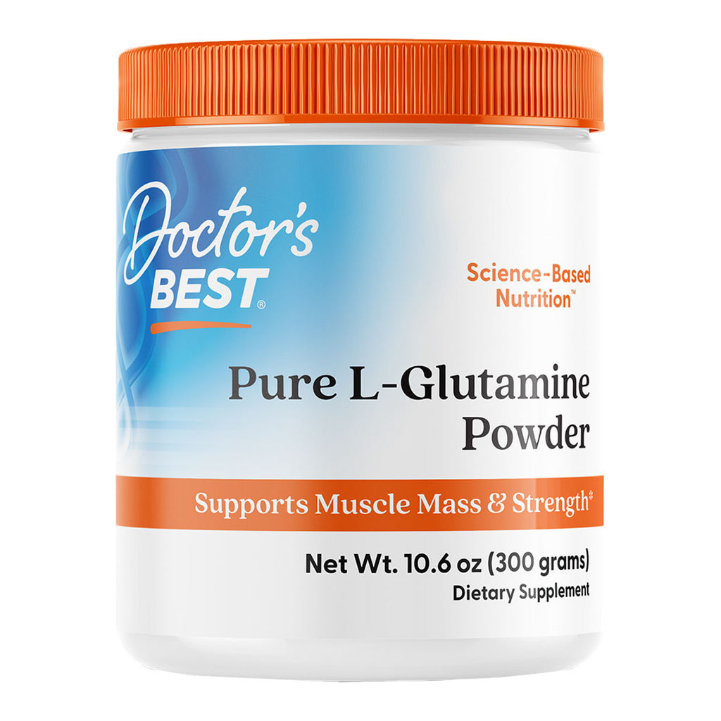 Doctor's Best Pure L-Glutamine Powder _1