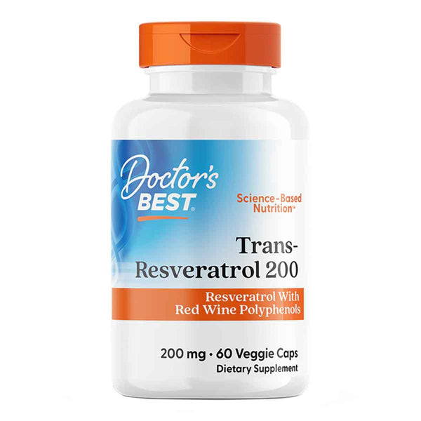 Trans-Resveratrol 200 w/ ResVinol