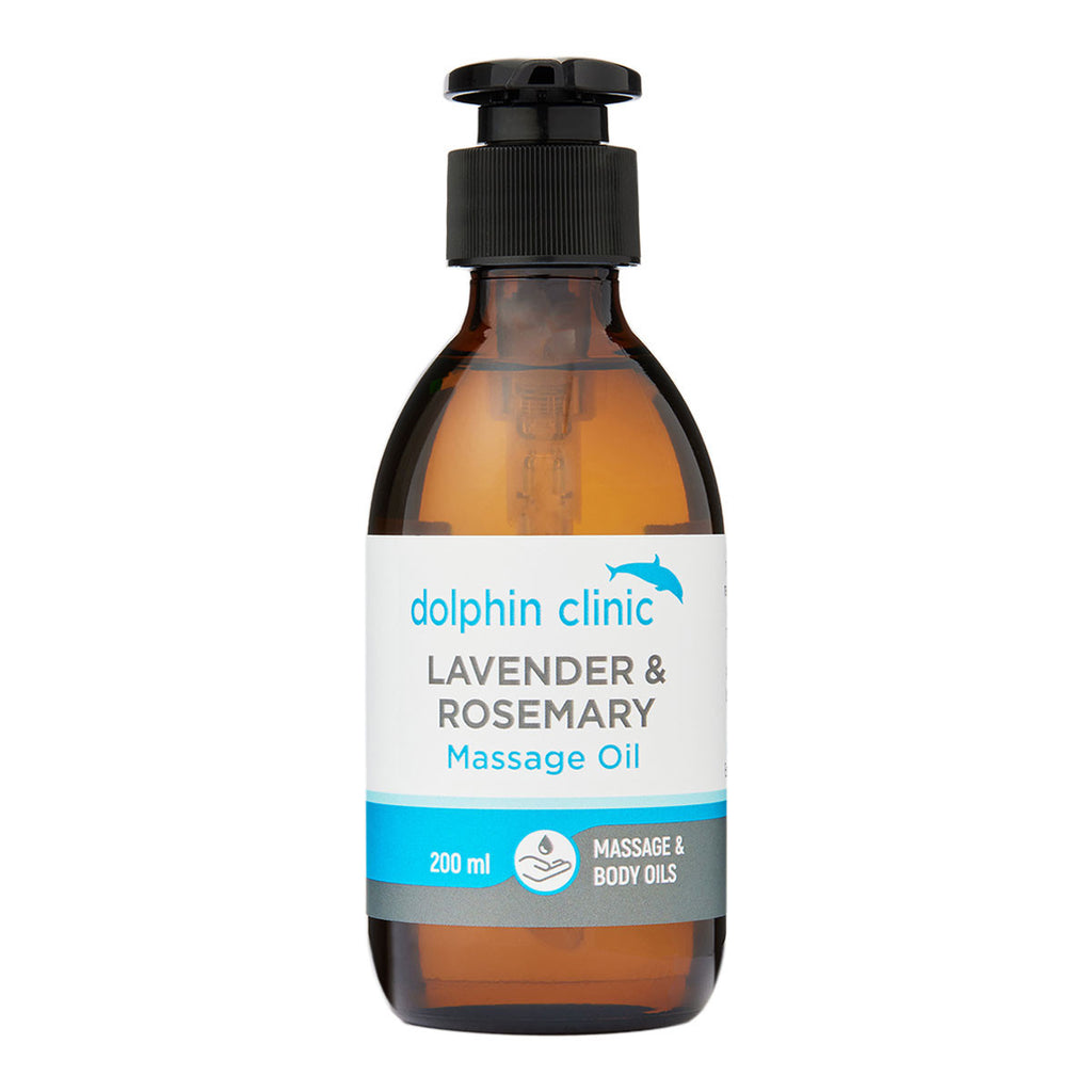 Dolphin Clinic Massage and Body Oil Lavender and Rosemary_1