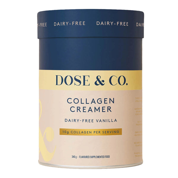 Dose & Co Collagen Creamer - Dairy-Free Vanilla