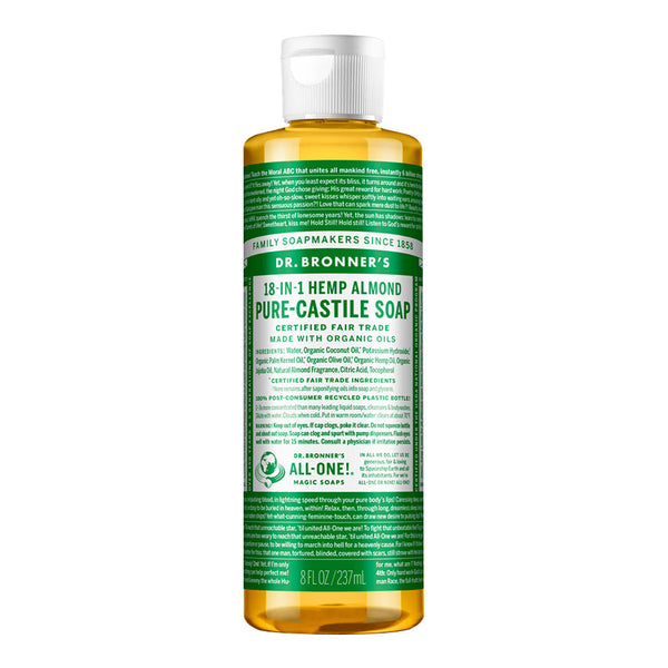 18-In-1 Pure-Castile Magic Soap - Almond