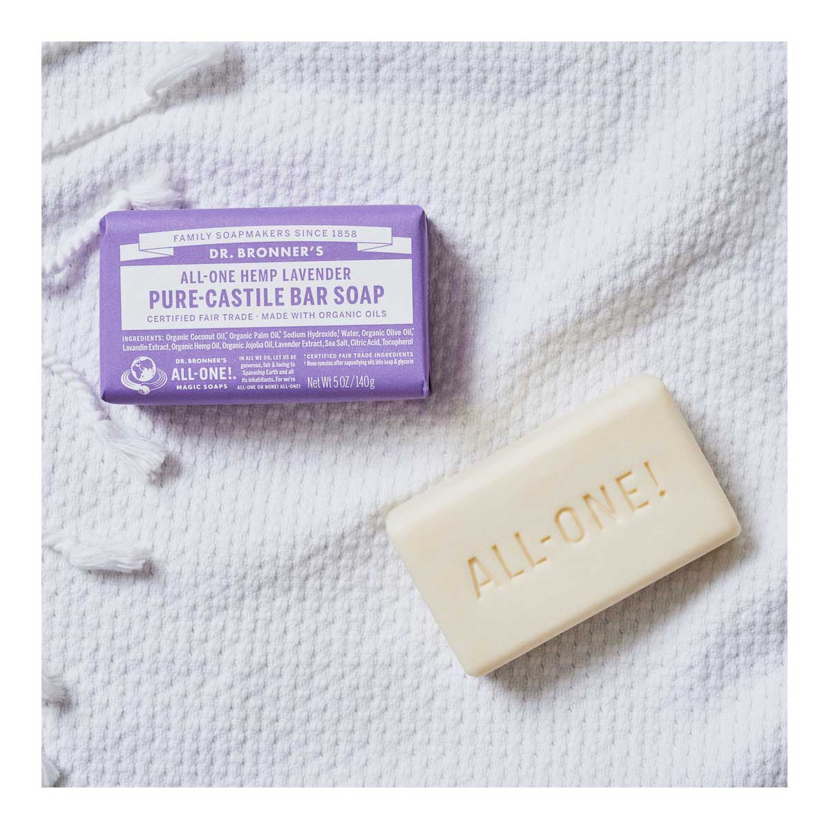 Dr Bronner's Lavender Bar Soap _2