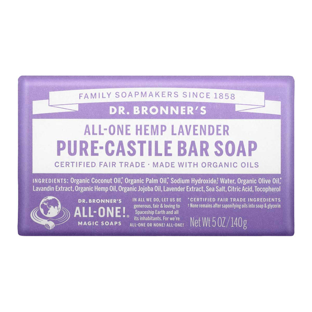 Dr Bronner's Lavender Bar Soap _1