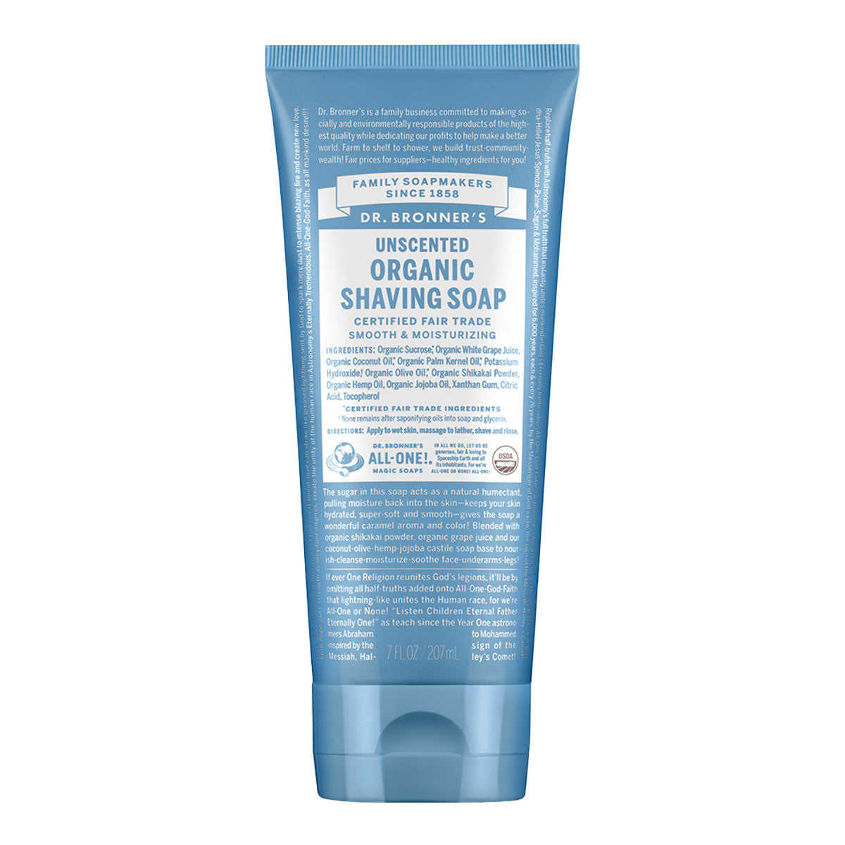 Dr Bronner's Shaving Soap Unscented _2