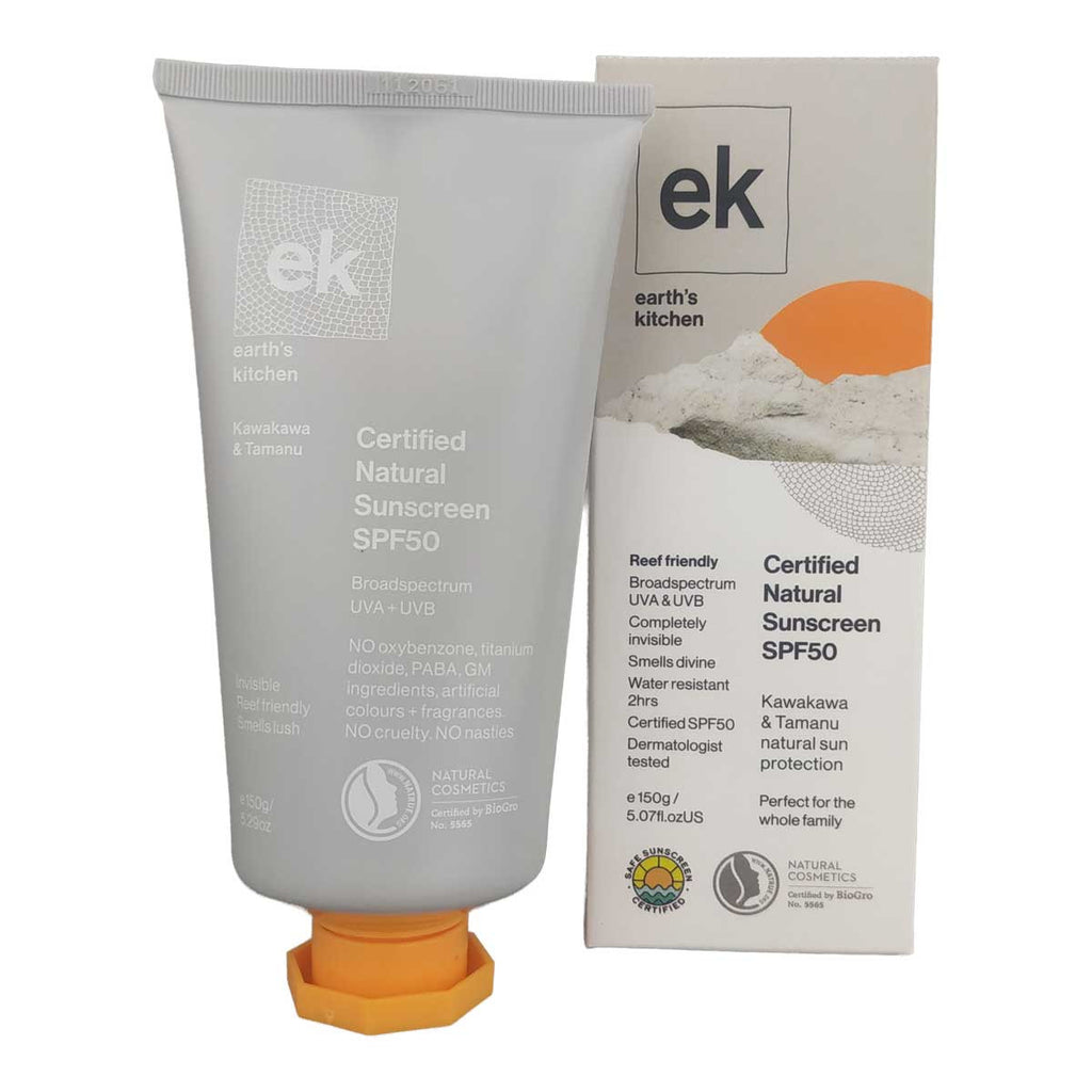 Earth's Kitchen Kawakawa & Tamanu Certified Natural Sunscreen SPF50 _2
