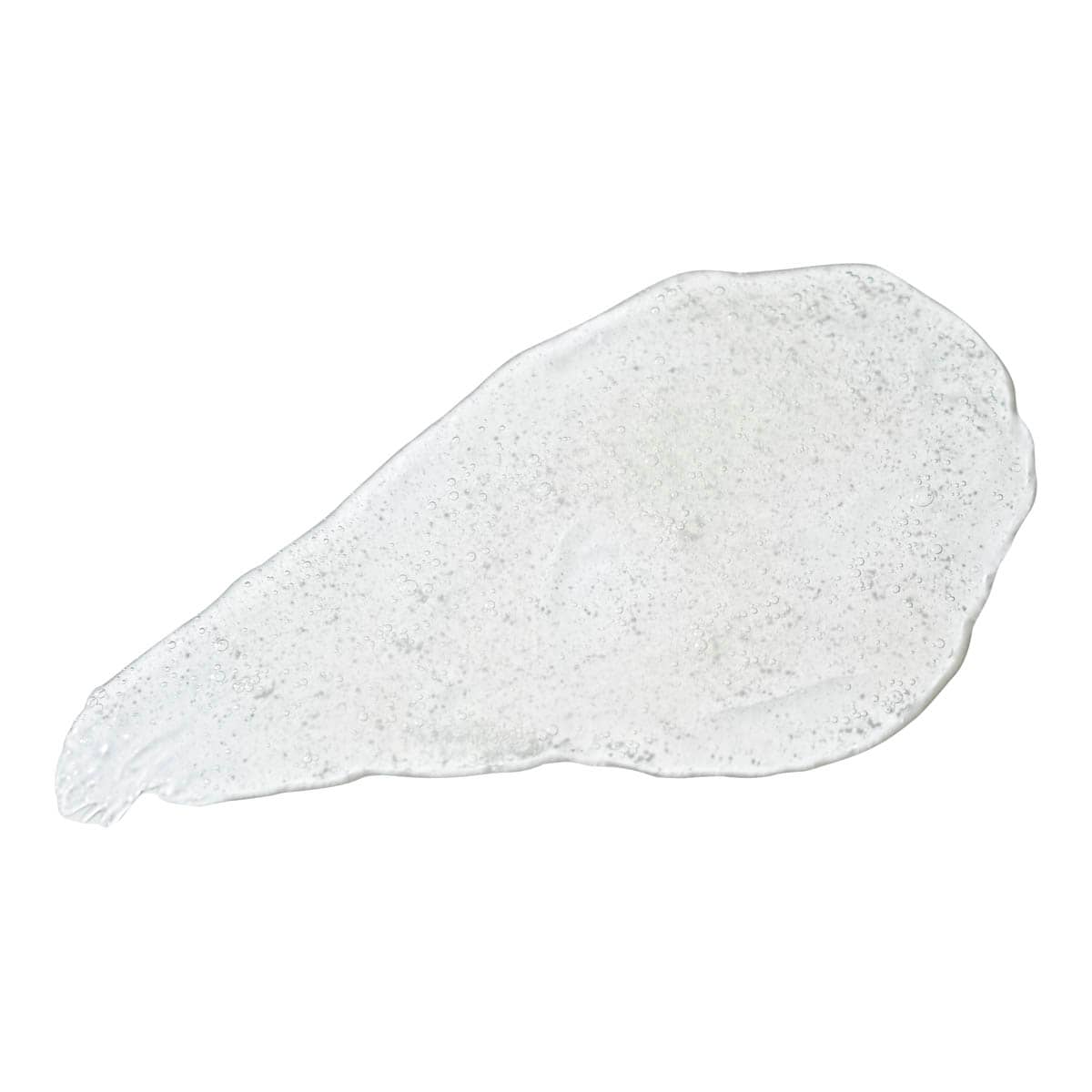 Clear swatch on a white background.