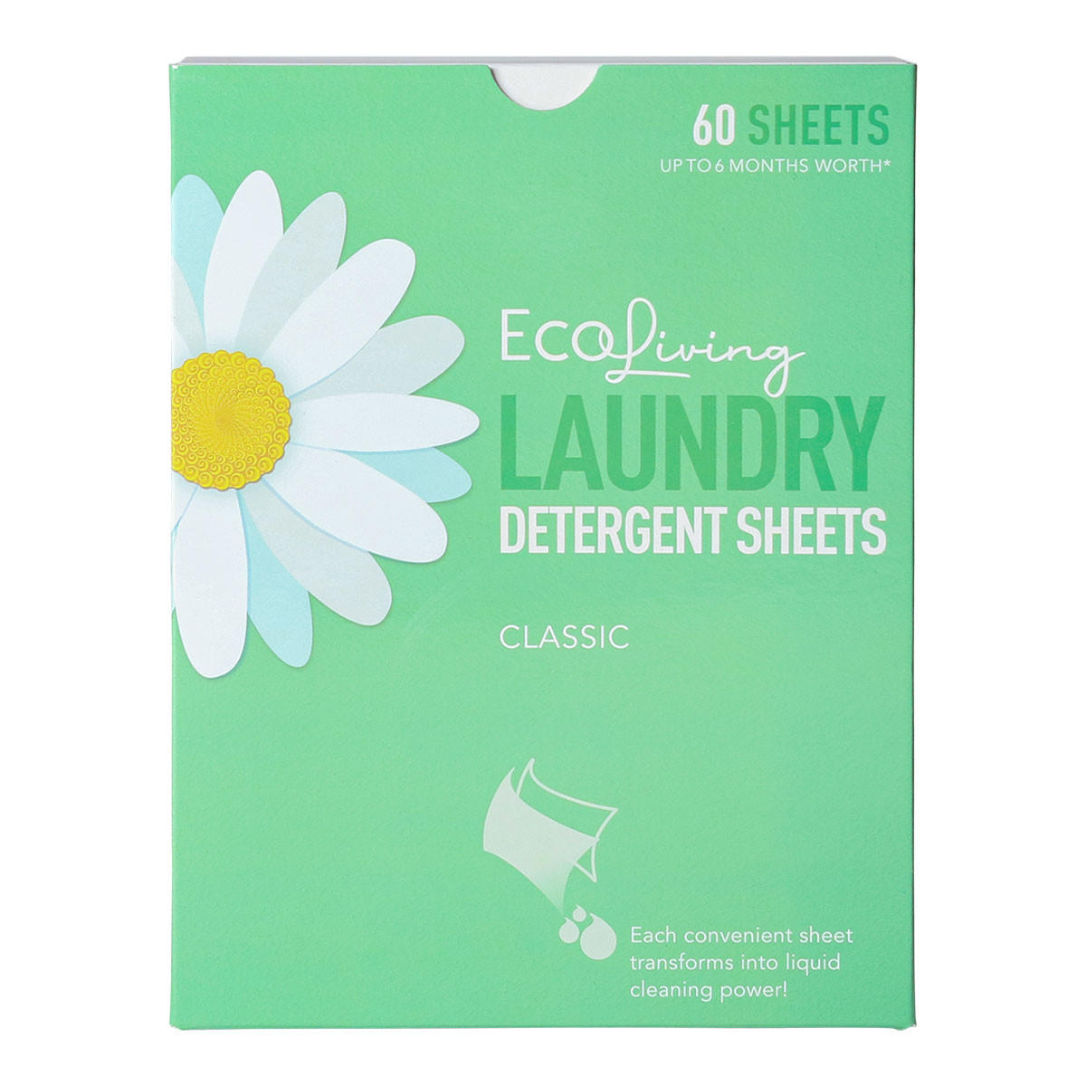 EcoLiving Laundry Detergent Sheets - Classic_1