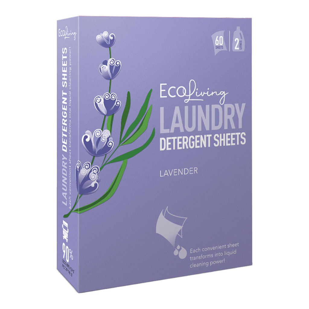 EcoLiving Laundry Detergent Sheets - Lavender_3
