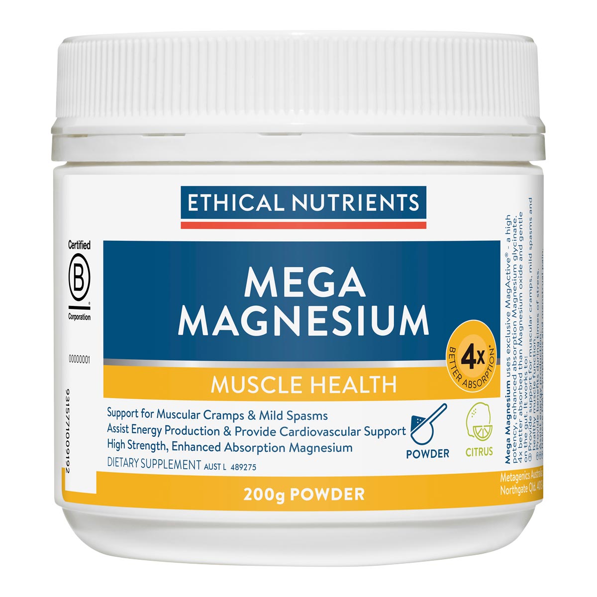 Ethical Nutrients Mega Magnesium Energy_1