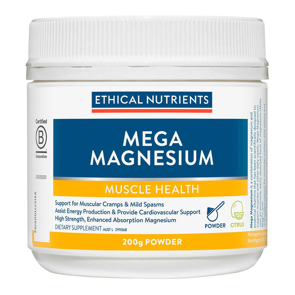 Ethical Nutrients Mega Magnesium Powder Citrus _1
